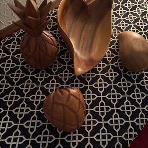 Wooden Fruit Decor Misc